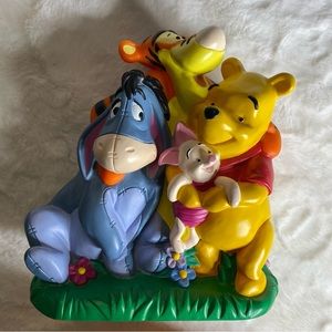 Disney Winnie The Pooh & Friends Plastic Piggy Bank